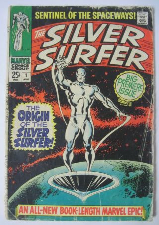 Silver Surfer 1 Marvel Comics 1968 Stan Lee John Buscema Origin Issue