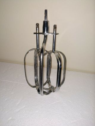 Vintage Hamilton Beach Scovill Double Mixer Beater Dual Whisk Beaters,
