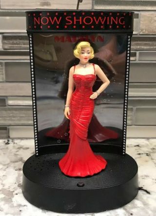2013 Marilyn Monroe Christmas Ornament Singing I Want To Be Loved By You No Box