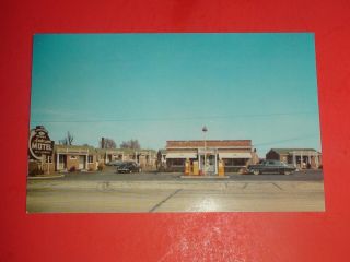 Zx808 Vintage Postcard Anderson Motel Murfreesboro Tennessee