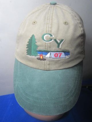 Camp Yawgoog 2007 Baseball Cap,  Adjustable,  Boy Scouts