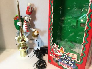 Bugs Bunny Mr.  Christmas Lighted Animated Tree Topper