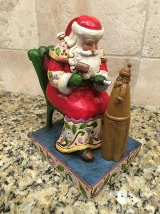 Jim Shore 2011 Carved With Care Santa Claus Figurine Collectible 4023454