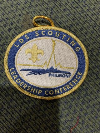 Older Lds Scouting Leadership Conference Patch Philmont Bsa
