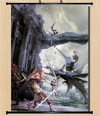 Home Decor Japan Wall Poster Scroll Final Fantasy 13 - 2 Ff Xiii - 2 Serah Farron