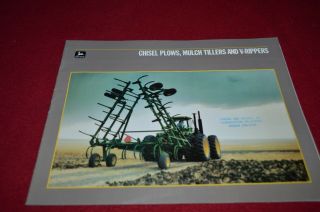 John Deere Chisel Plows Mulch Tillers For 1987 Dealers Brochure Dcpa8