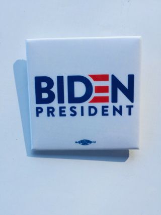 Joe Biden Set Of 10 Presidential 2020 - 2” X 2” Square Buttons.