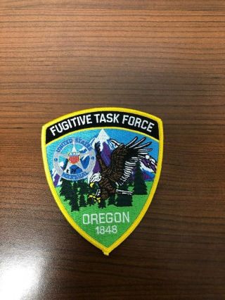 Oregon State Police,  Usms,  Fugitive Task Force,  Swat Patch