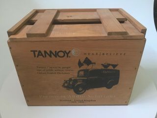 Vintage Tannoy 50th Anniversary Crate -