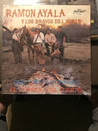 Ramon Ayala Y Los Bravos Del Norte Corrido Del Tuerto Lp Vinyl Record Vg,