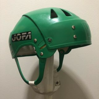 Jofa Hockey Helmet 22551 Sr Senior Vm Green Vintage Classic Okey