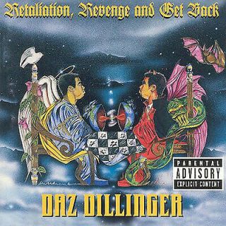 Daz Dillinger " Retaliation,  Revenge And Get Back Hip Hop Lp Shrink M - /m