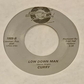Unknown Mississippi Modern CURRY Funk Soul LOW DOWN MAN Hear 45 2