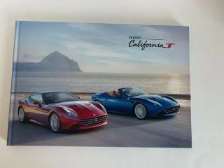 Ferrari California T Sales Brochure Promotional Hardcover Book 2014