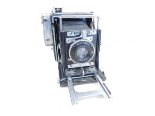 Zeiss Ikon Compur Folding Camera Carl Zeiss Jena Tessar 1:4.  5 F=13.  5cm Vintage