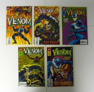 Venom Sinner Takes All 1 2 3 4 5 Marvel Comics 1st She - Venom Nm - Nm,  1995