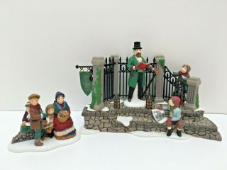 Dept 56 A Christmas Carol Reading By Charles Dickens Porcelain