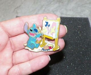 Disney Disneyland Lilo & Stitch Stitch Painting A Portrait Pin