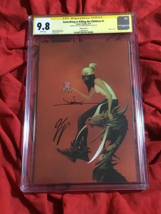 Cgc Ss 9.  8 Something Is Killing The Children 1 Variant Signed Jae Lee,  Tynion Iv