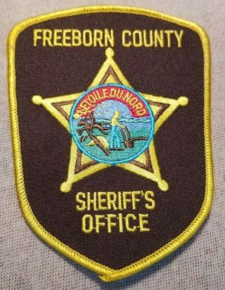 Mn Freeborn County Minnesota Sheriff Patch