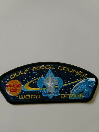 Gulf Ridge Council Csp Wood Badge S4 - 86 - 15 - 2 2015