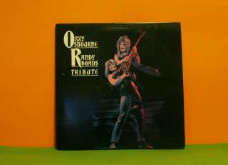 Ozzy Osbourne - Randy Rhoads Tribute - Cbs 1987 With Liners Ex Double Lp Record