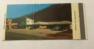 Vintage Matchbook Cover Matchcover Kentucky Motel Inc Prestonsburg Ky
