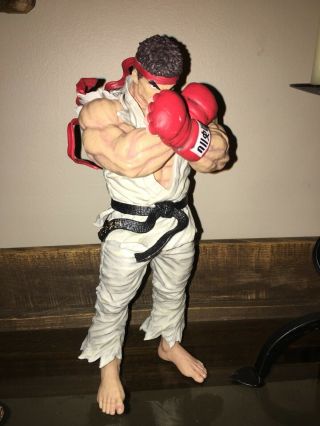 Street Fighter V Collectors Edition 10” Ryu Statue Sfv Figure Capcom Without Sta
