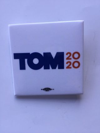 Tom Steyer Set Of 10 Presidential 2020 - 2” X 2” Square Buttons.