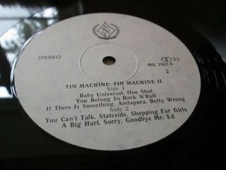 TIN MACHINE II Russia Press LP 2