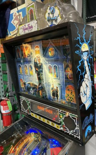 Addams Family Pinball Machine Williams Coin Op Arcade LED 3