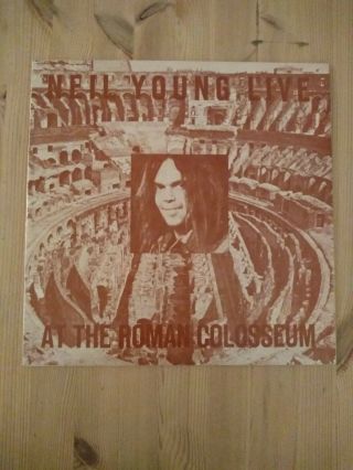Neil Young Live At The Roman Colosseum Lp Red Vinyl
