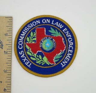 Texas Commission On Law Enforcement Patch Vintage