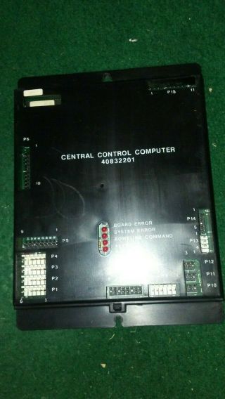 Rowe/ Ami Central Control Computer /40832201/ Battery,  Holder.  / Rev 2.  1/