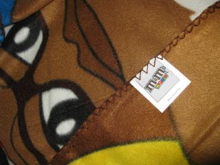 m & m ' s Character Blanket / Throw with Mrs.  Brown 50 