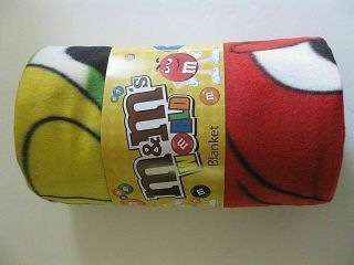 m & m ' s Character Blanket / Throw with Mrs.  Brown 50 