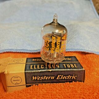 1955 Vintage Western Electric 396a 2c51 Vacuum Tube Pro Bogey,