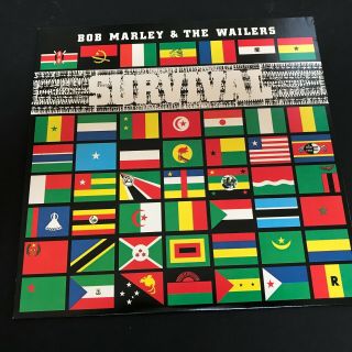 Bob Marley & The Wailers Survival Lp Usa Tuff Gong 1979 Island Ilps 9542 Ex