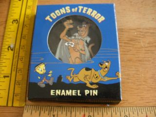 Scooby Doo Toons Of Terror Pin 1998 Warner Brothers Studio Store Mib Wbss