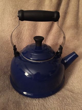 Le Crueset Royal Blue Tea Pot