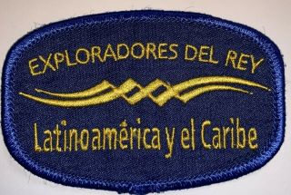 Royal Rangers Exploradores Del Rey Latinoamerica Y El Caribe Patch (a75)