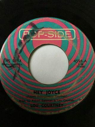 Funk Soul 45/ Lou Courtney " Hey Joyce " Hear
