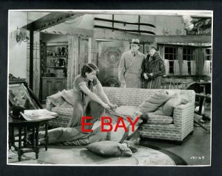 Vintage Norma Shearer Robert Montgomery " Publicity Scene Still " 1930s