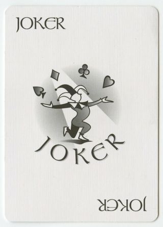 Joker Playing Card - Happy Joker Juggling With Suit Symbols (game Point) [590]
