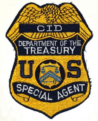 Washington Dc - Us Special Agent – Cid - Federal Sheriff Police Patch