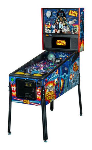 Stern Star Wars Pro Pinball Machine Comic Edition