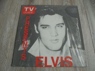 Elvis Presley - T.  V.  Guide Presents Elvis 1971 Usa Lp Hound Dog