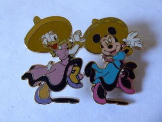 Disney Trading Pins 54018 Disneyshopping.  Com - Cinco De Mayo - Minnie & Daisy