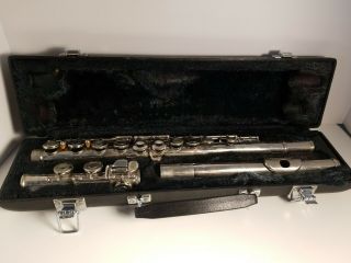 Vintage Yamaha Yfl - 22 Flute With Case