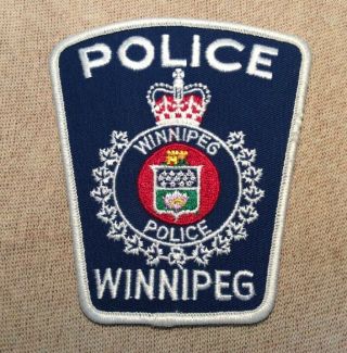 Ca Winnipeg Canada Police Patch